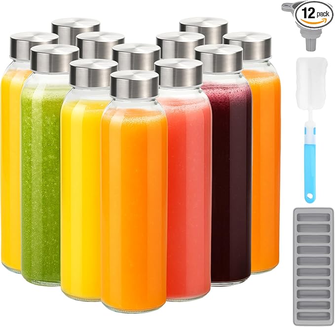 Zukro 18 oz Glass Water Bottles by ZukroDrinkware