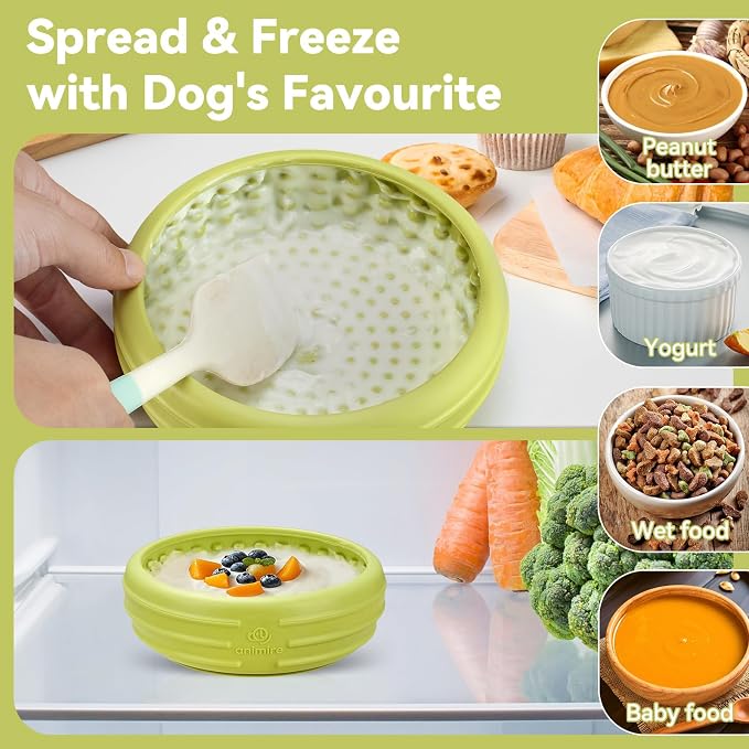 Dog Lick Bowl, Animire Freeze Lick Mat - Image 4