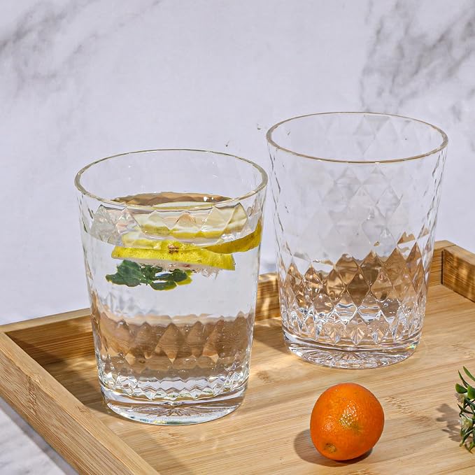 BPA-Free Plastic Tumblers 6 Pack | Reusable Dishwasher Safe | Stackable - Image 4