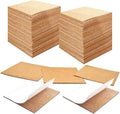 60 PCS Cork Sheets for Coasters Bulk，4"x 4" self Adhesive Cork Coaster Bottoms by Anpuimult