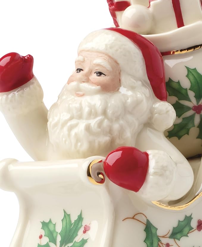 Lenox 897754 Holiday Figural Salt & Pepper Set, Christmas Dishes, Festive - Image 3