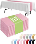 Pureegg Light Pink Plastic Table Runners by Pureegg