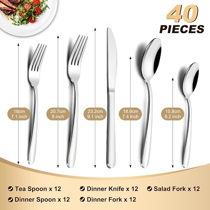 Pleafind Silverware Set - Image 2