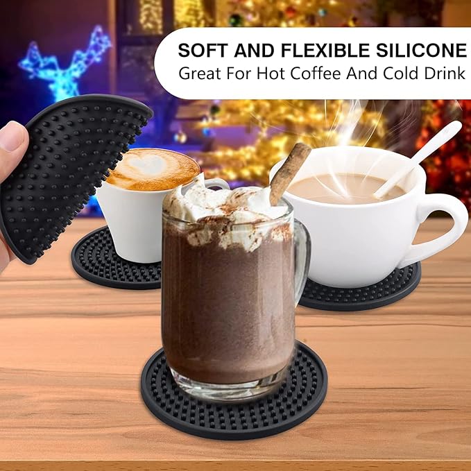 Silicone Drink Coasters - Image 3