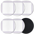 Minimalist Grid Coasters Set of 6 Absorbent Coasters by Unknown