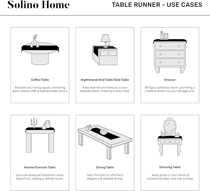 Solino Home 100% Pure Linen Dining Table Runner Pink, Athena 14 x 60 in | Table - Image 7