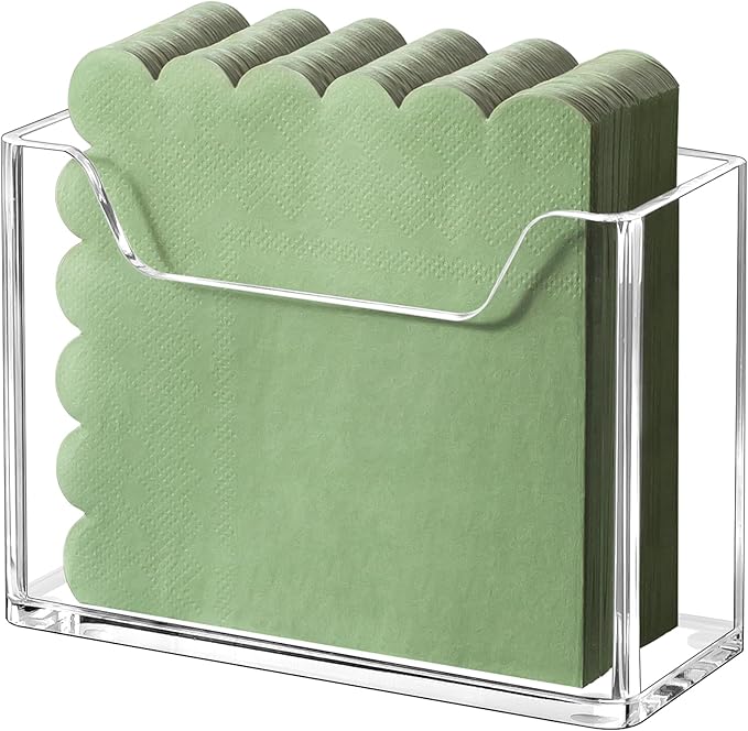 Kordory Acrylic Vertical Cocktail Napkin Holder by Kordory