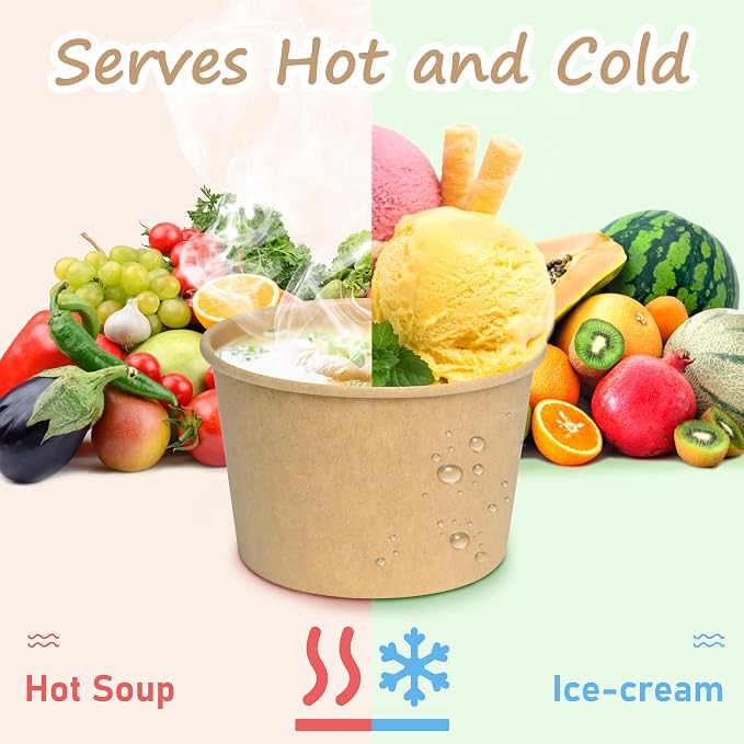 ESSENTIAL Paper Ice Cream Cups - Image 5