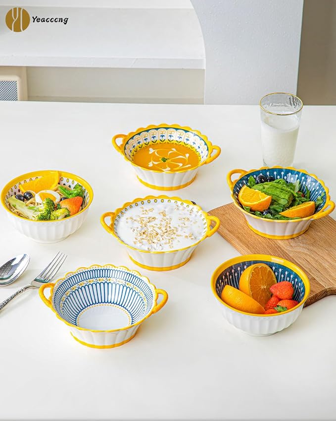 Yeacccng Bohemian Soup Bowls - Image 5