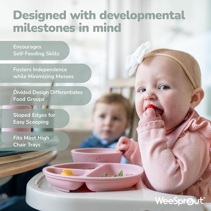 WeeSprout Suction Plates for Babies - Image 4