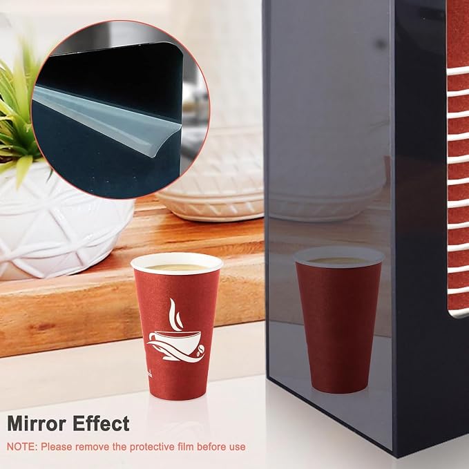Coffee Cup Holder, Cup and Lid Organizer fits 5 to 16 oz Disposable Cups | - Image 9