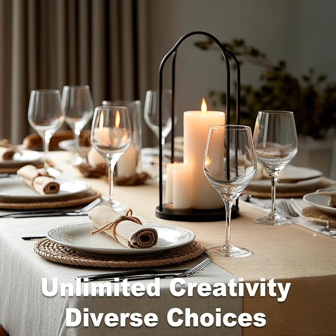 6 Pack Burlap Table Runners 12x72 Inch - Image 7
