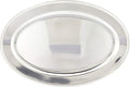 Winco 18" x 11 1/2" Oval Stainless Steel Platter | Restaurant service, Desserts by Winco