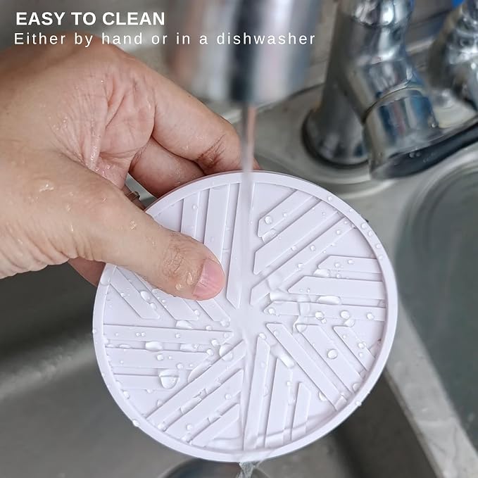 Silicone Drinks Coasters Set of 6 - - Image 5