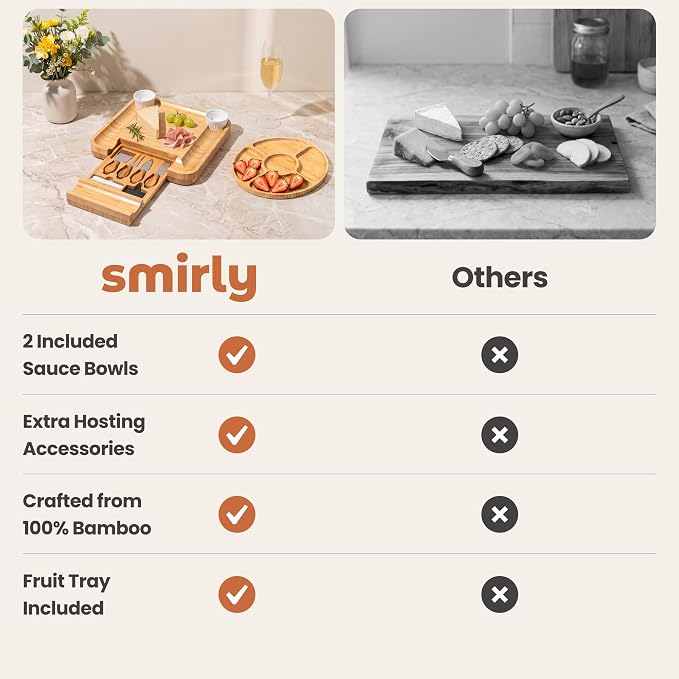 SMIRLY Charcuterie Board Set - Image 6