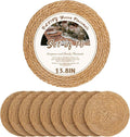 BAVIFY 13.8" Round Woven Placemats Set of 10, Table Mats by BavifyBaking