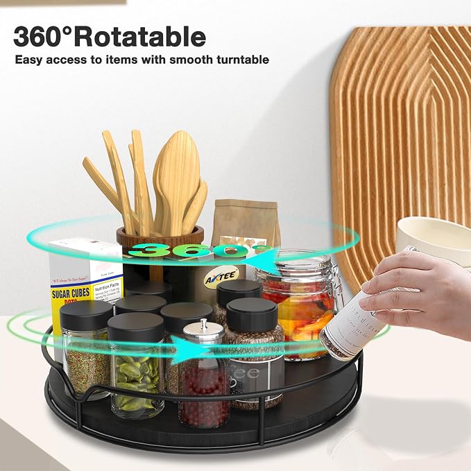 Lazy Susan Turntable Organizer - Image 2