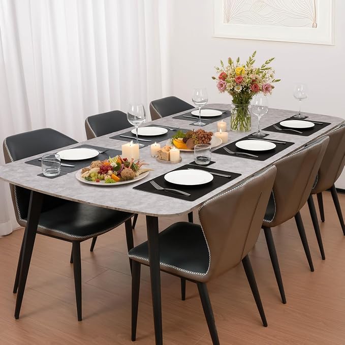 Vinyl Placemats Set of 4, Dual Sided Place Mats - Image 8
