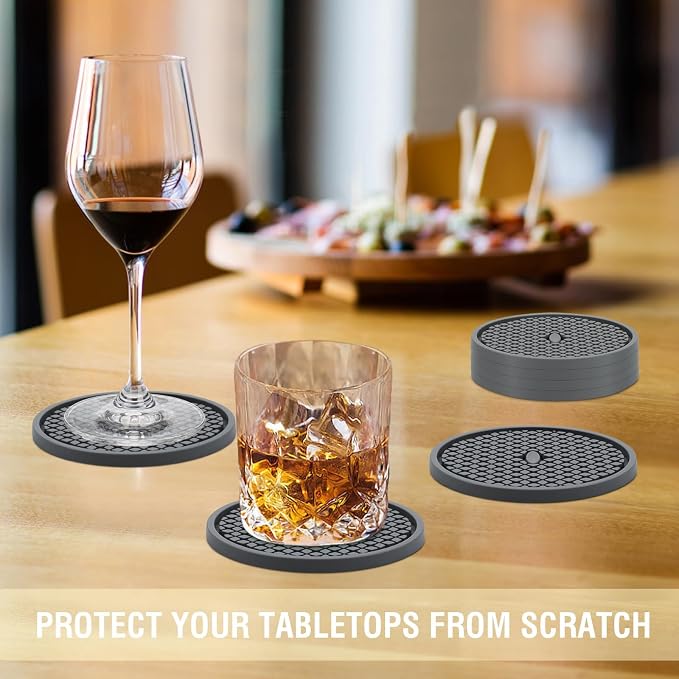 Silicone Drink Coasters - Image 5