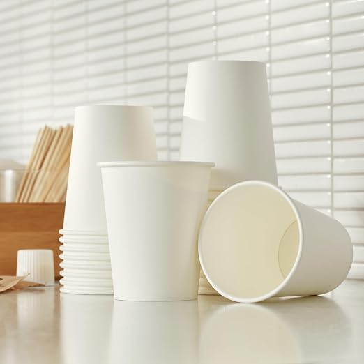 Amazon Basics Disposable Paper Cups - Image 9