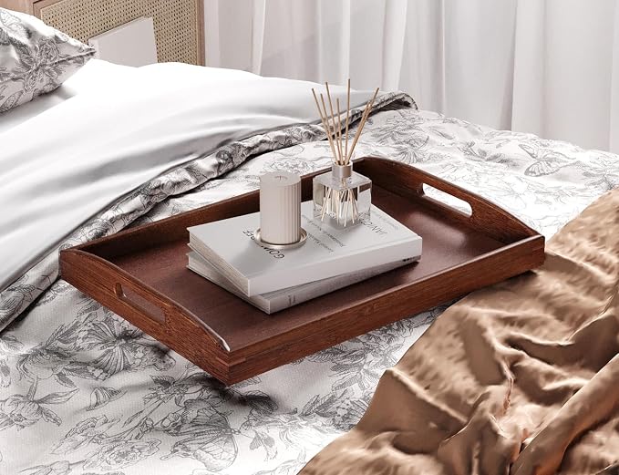 Bamboo Set of 2 Serving Trays - Image 6
