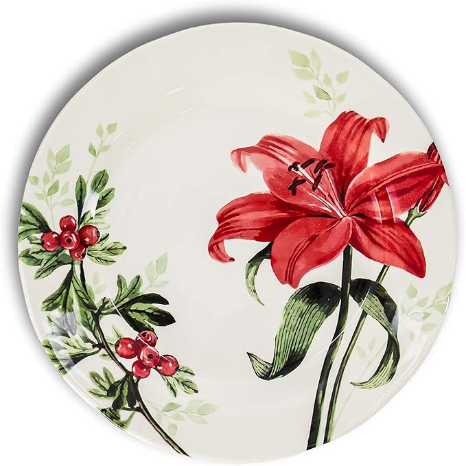 Tudor Royal 12-Piece Round Porcelain Dinnerware Set, Service - Image 7