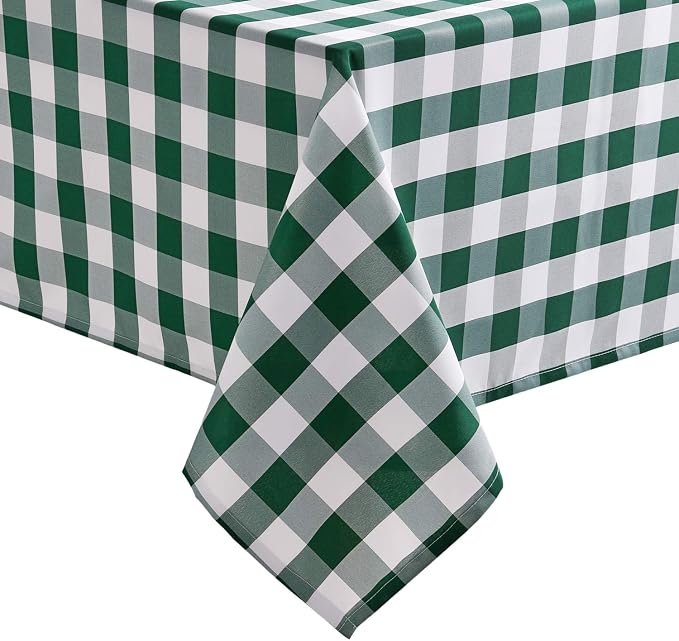 Checkered Tablecloth Rectangle, 30 x 60 Inch by Hiasan