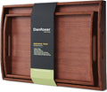 Bamboo Set of 2 Serving Trays by DANFOXER