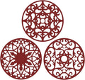 ME.FAN Trivets for Dishes/Pots/Pans, Flexible/Durable/Non Slip Hot Pads to by MEFAN