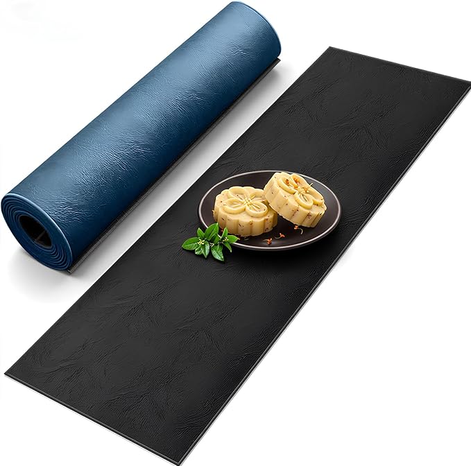 Double-Sided Faux Leather Table Runner, Waterproof Heat Resistant Non-Slip - Image 9