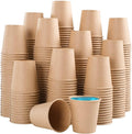 BYSNOW 400 Pack 3 oz Kraft Paper Cups, Small Disposable Bathroom Cups | by BYSNOW