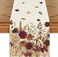 Artoid Mode 210 GSM Fall Table Runner 13x90 Inch Home Party Decor | Watercolor by ArtoidMode