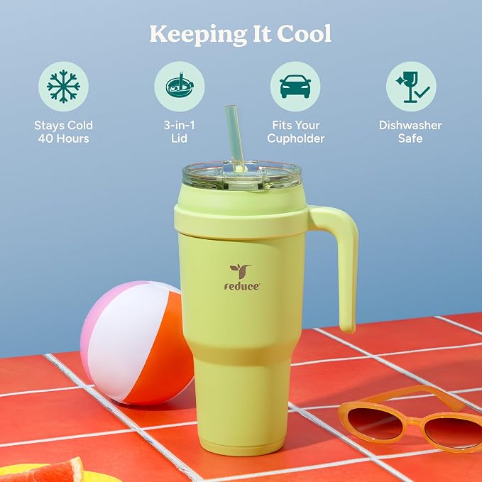 REDUCE 40 oz Stainless Steel Tumbler - Image 4