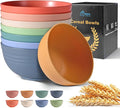 HOTEC BPA Free Unbreakable Wheat Straw Cereal Bowls by Hotec