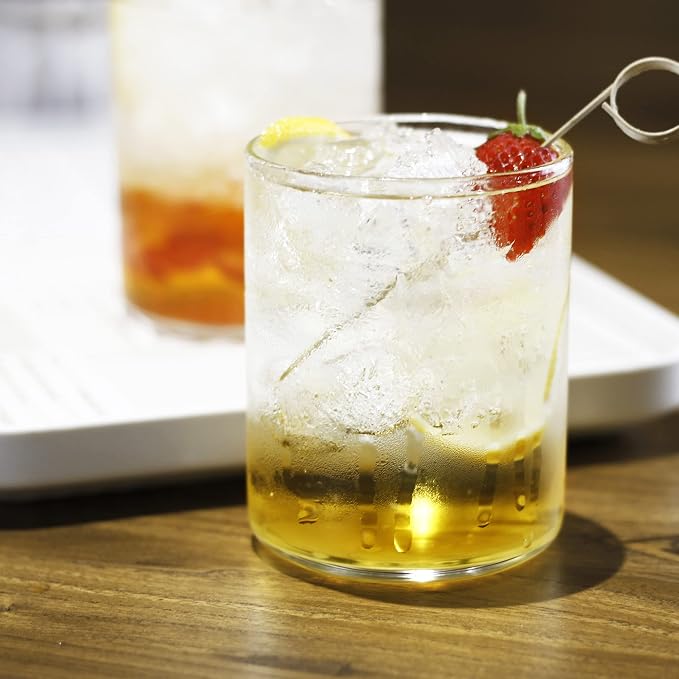 LUXU Drinking Glasses, Water Glasses, Mojito Glass Cups, Bar Glassware - Image 7