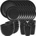 Quatish 32 Piece Plates and Bowls Sets by Quatish