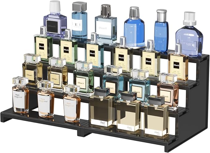 Lifewit Perfume Organizer, Cologne Stand Tool-Free Assembly, Nail Polish by Lifewit