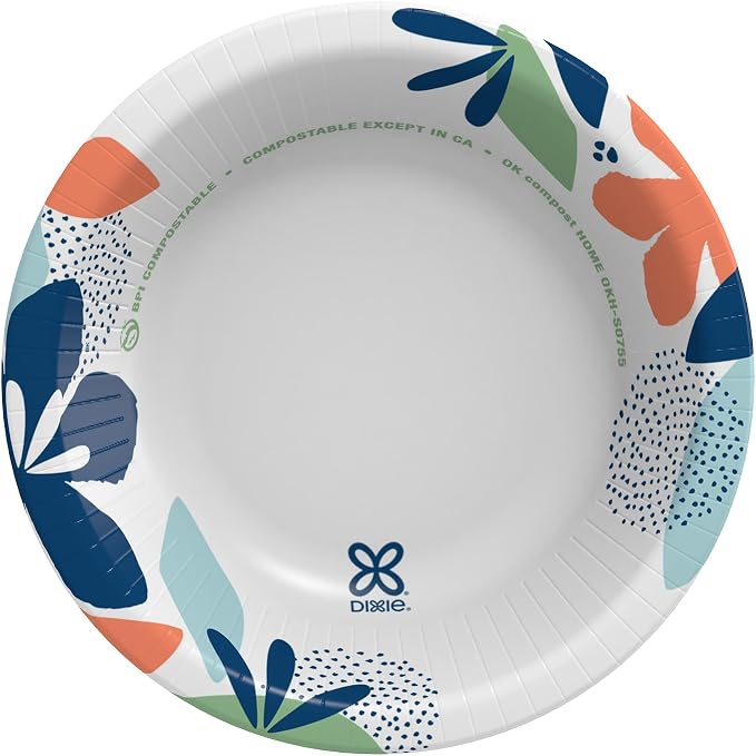 Dixie Disposable Paper Bowls 10oz, 35 CT | Microwave Safe and Cut-Resistant - Image 2