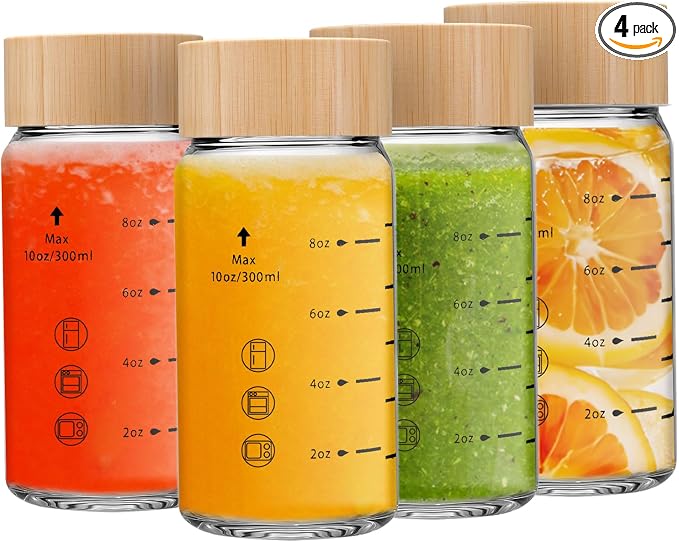 10oz Juice Bottles by Olivego