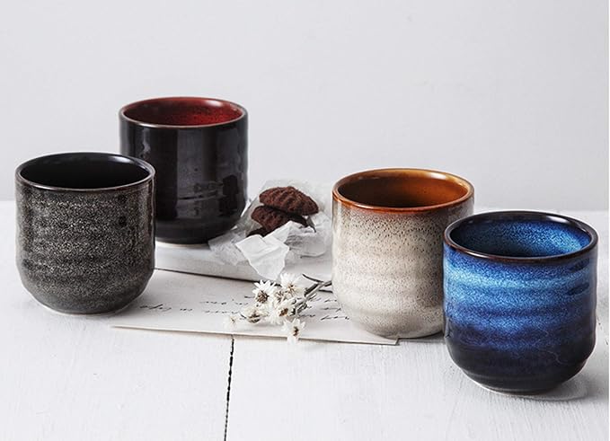 Japanese Style Ceramic Tea Set, Tea Cup, Coffee Cup, Yerba Mate Set, Ceramic - Image 5
