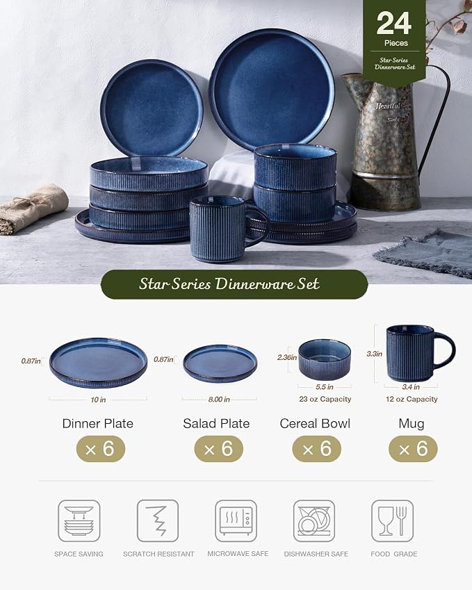 Famiware Star Dinnerware Sets - Image 3