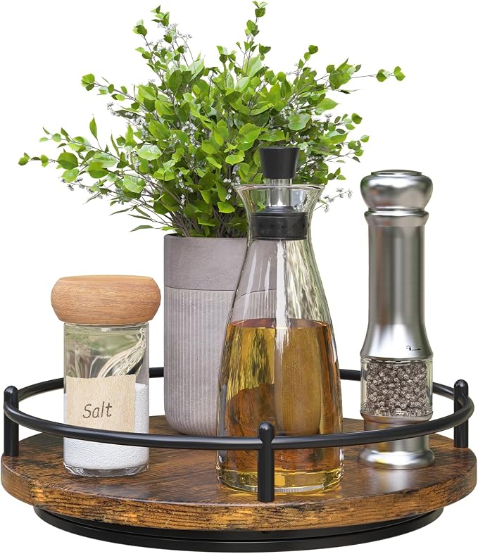 Lazy Susan Organizer：9 Inch Rotating Spice Rack by KOKSTOP