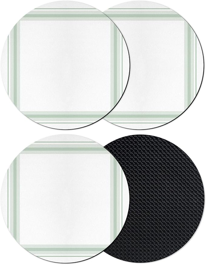 Simple Lines Coasters Set of 4 Absorbent Coasters by Unknown