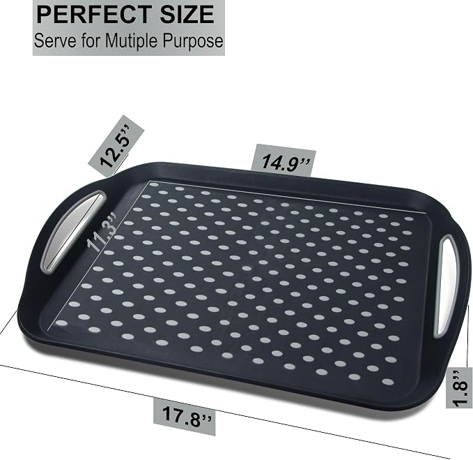 Large Nonslip Serving Tray - Image 3