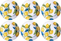 Lemon Orchard 10.5" Dinner Plate, Premium NewWave Melamine, Indoor/Outdoor by Unknown