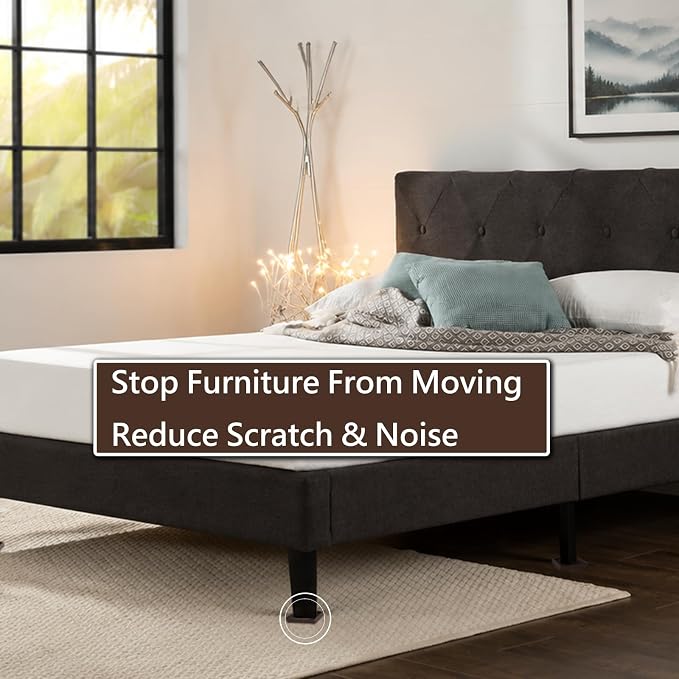 Jayen Non Slip Furniture Caster Cups Coasters Pads - Image 3