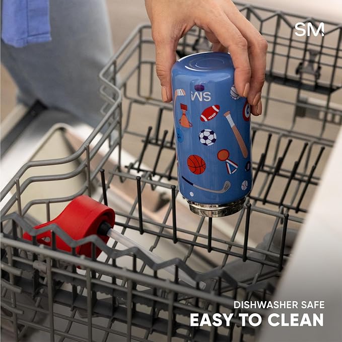 Simple Modern Lilo and Stitch Kids Water Bottle & Toddler Cup | 18oz | - Image 5