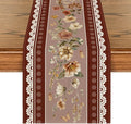 Artoid Mode 210 GSM Fall Table Runner 13x72 Inch Home Party Decor | Brown by ArtoidMode