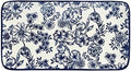 Pfaltzgraff Gabriela Blue Floral Rectangle Platter, 14.75 Inch by Pfaltzgraff