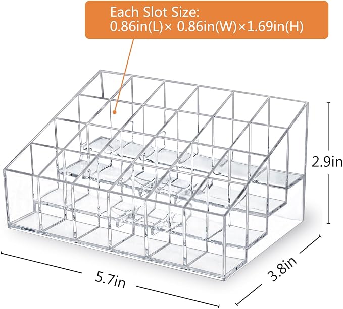 MOSIKER Lipstick Organizer, perfume samples, essential oil rollerball bottles - Image 2